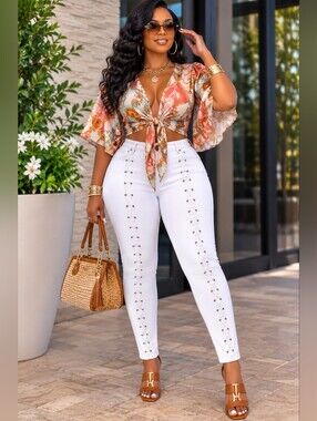 White Jeans by Litz, Size 31